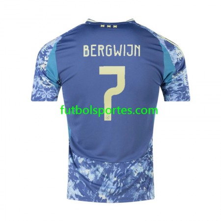 Camiseta AFC Ajax Steven Bergwijn 7 Segunda Equipación 2024/2025